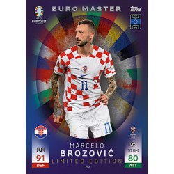 Topps Match Attax UEFA EURO 2024 Euro Master Limited Edition Marcelo Brozović (Croatia)